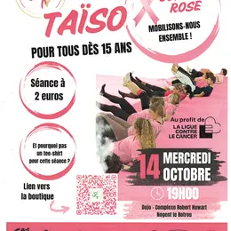 Mobilisation pour Octobre Rose - Séance Taïso au Judo Club