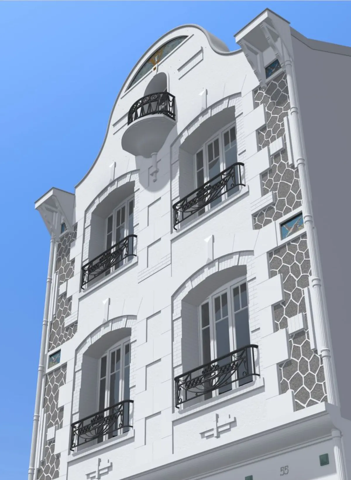 Modéliser des édifices de Granville en 3D