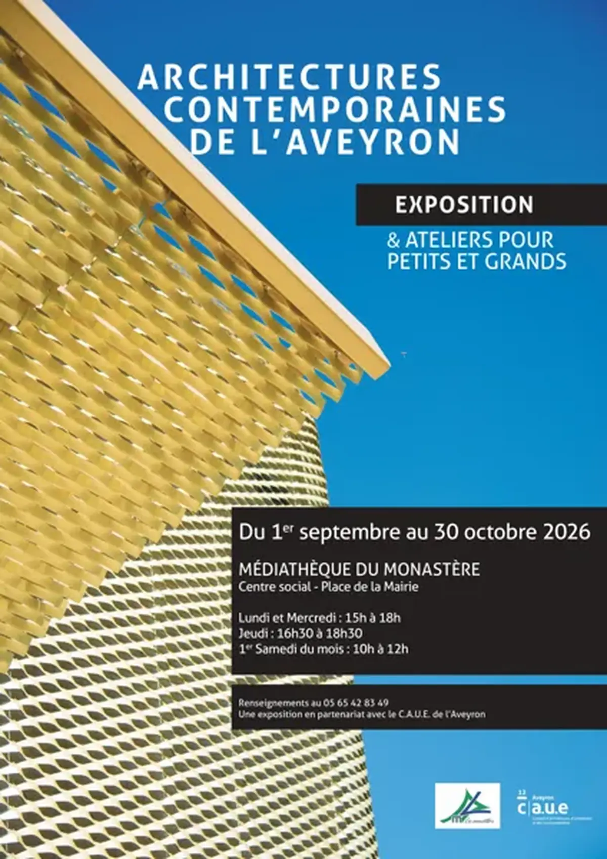 Mois de l'architecture, exposition Architectures Contemporaines de l’Aveyron