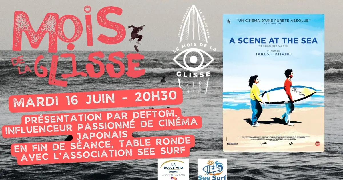 Mois de la Glisse : Projection du film "A scene at the sea"
