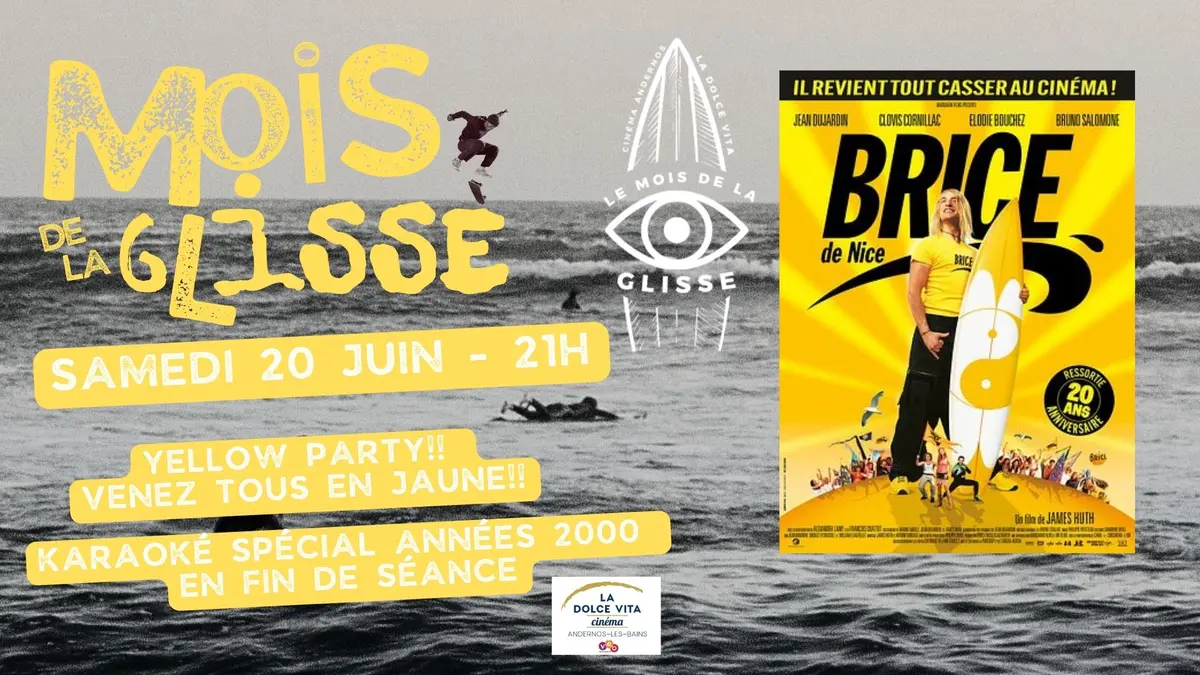 Mois de la Glisse : Projection du film Brice de Nice