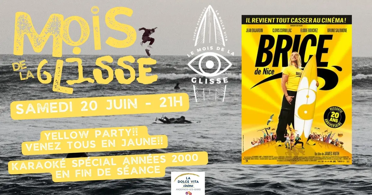 Mois de la Glisse : Projection du film "Brice de Nice"
