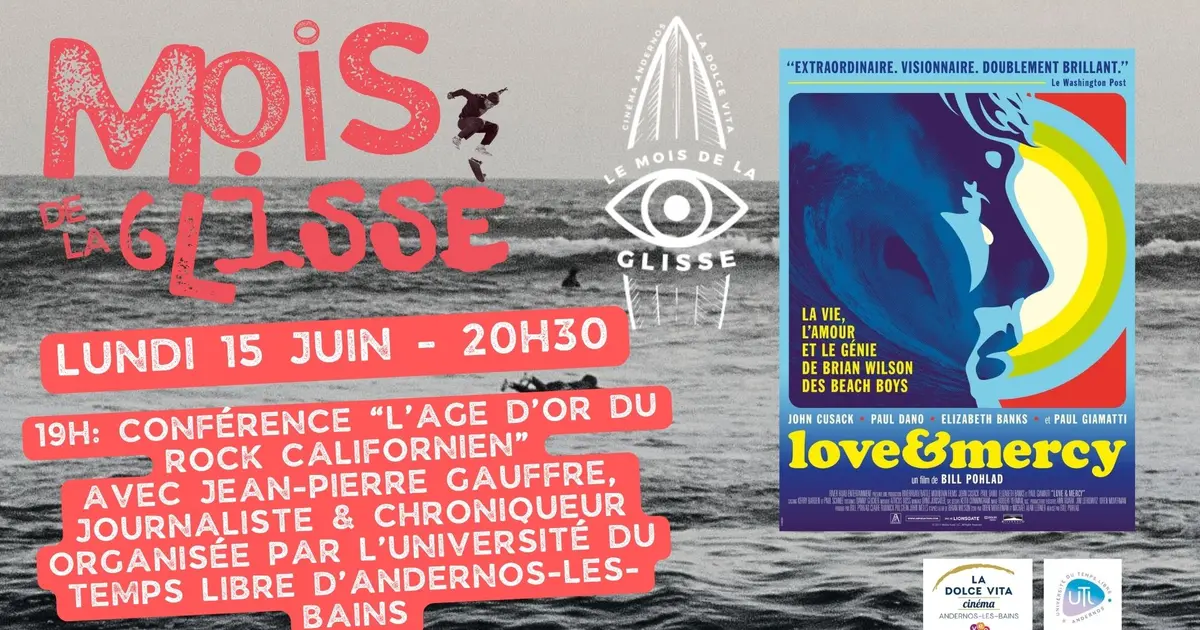 Mois de la Glisse : Projection du film Love & Mercy