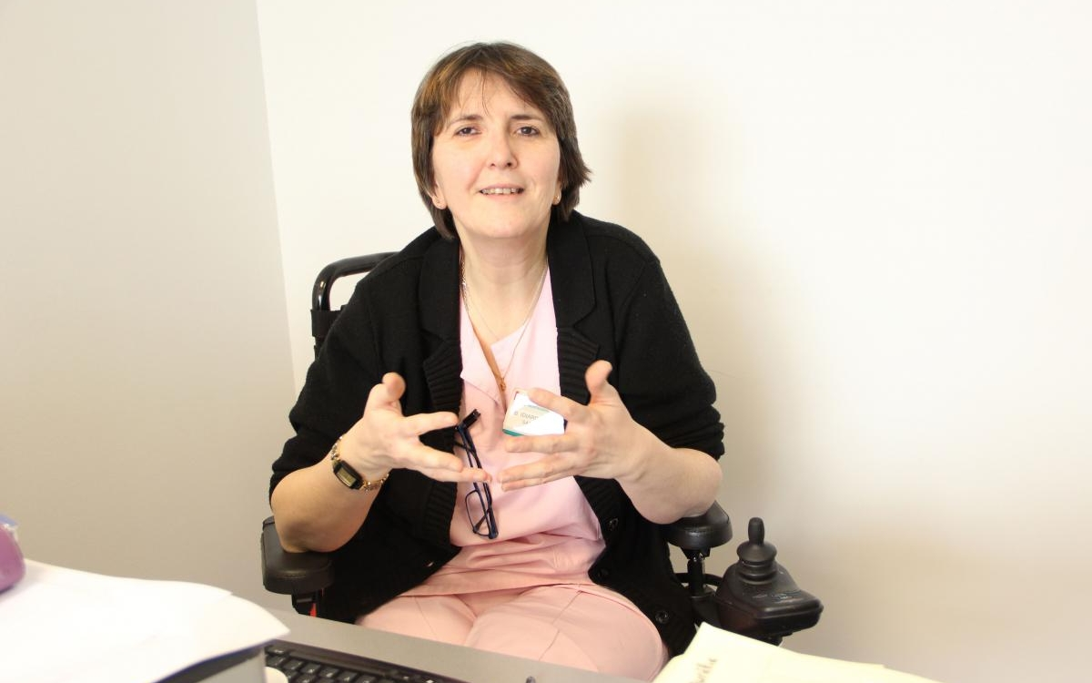 Béatrice Idiard-Chamois, sage-femme à l'Institut Montsouris Mutualiste