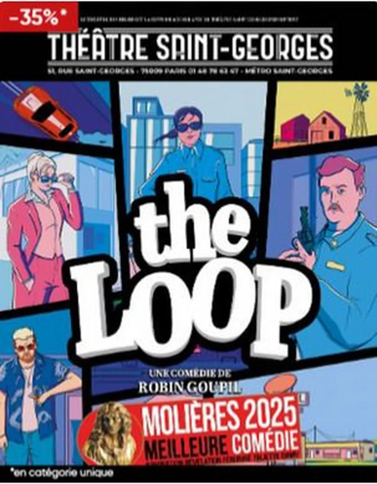 Molières 2026 : deux spectacles nommés à prix réduit jusqu'au 29 avril