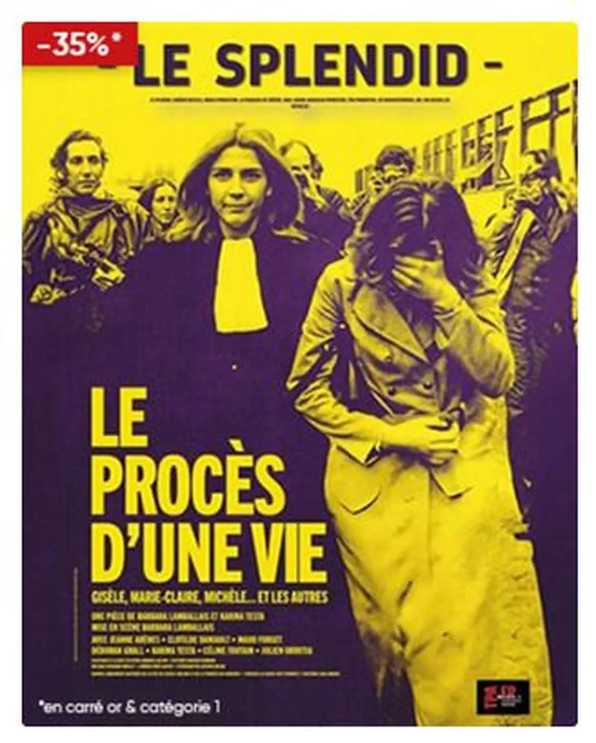 Molières 2026 : deux spectacles nommés à prix réduit jusqu'au 29 avril