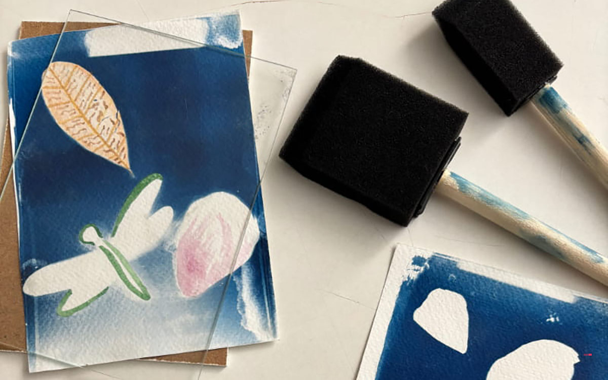 Atelier d cyanotype Mon costume de lumière