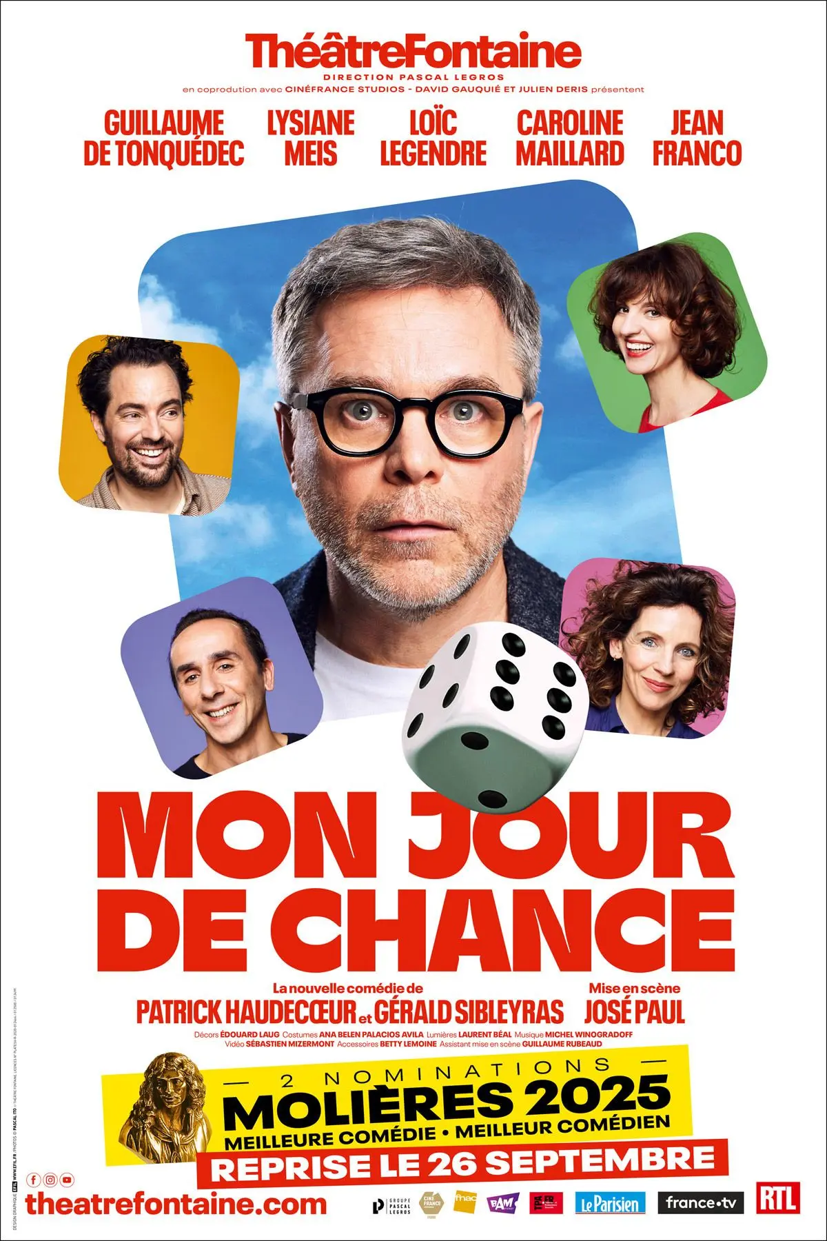 Mon Jour de Chance - Théâtre Fontaine, Paris