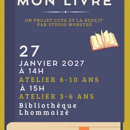 Mon livre : un parcours entre ateliers et spectacle pour les 3-10 ans
