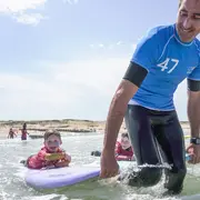 Mon premier cours de surf