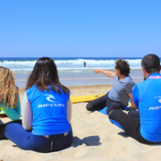 Mon premier cours de surf