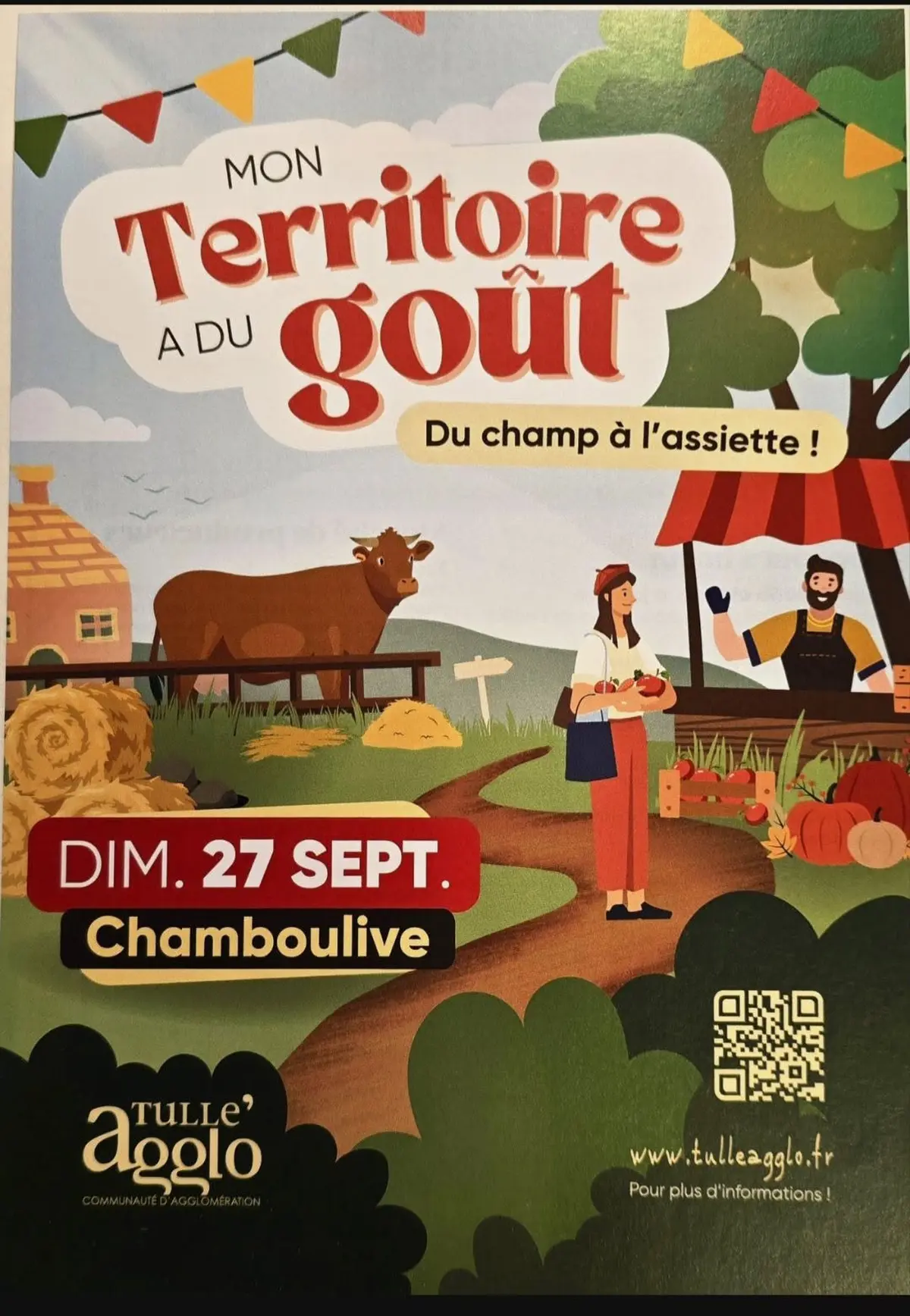 Mon territoire à du goût : du champ à l'assiette