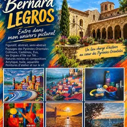 Monastir Del Camp - Exposition Berndard Legros
