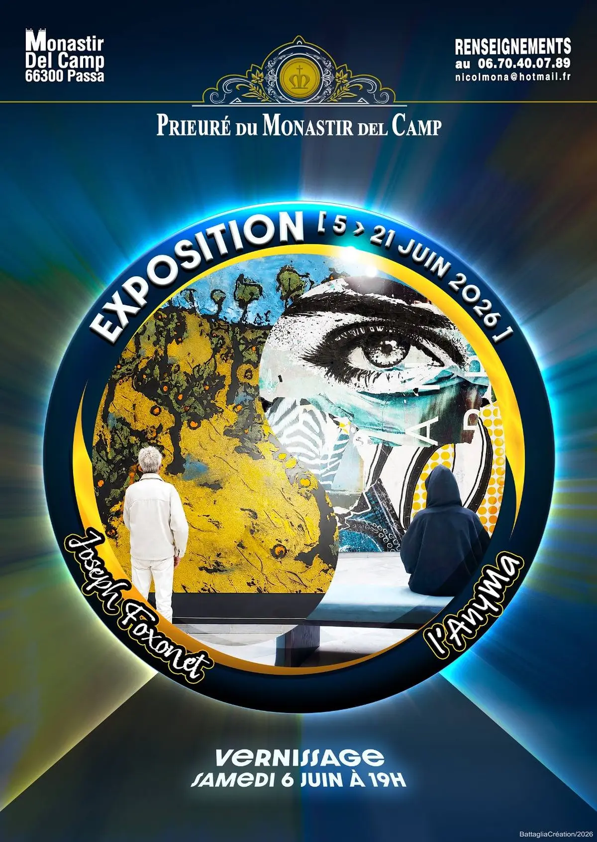 Monastir Del Camp - Exposition Joseph Foxonet Et L'Anyma