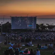 Monciné à la plage