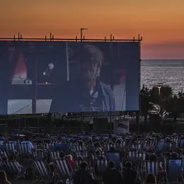 Monciné à la plage