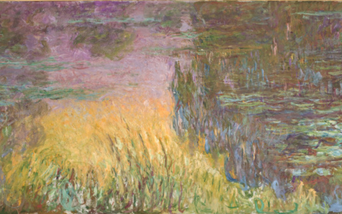 Claude Monet Soleil couchant, entre 1914 et 1926 Musée de l'Orangerie © Musée de l'Orangerie, dist. RMN-Grand Palais / Patrice Schmidt