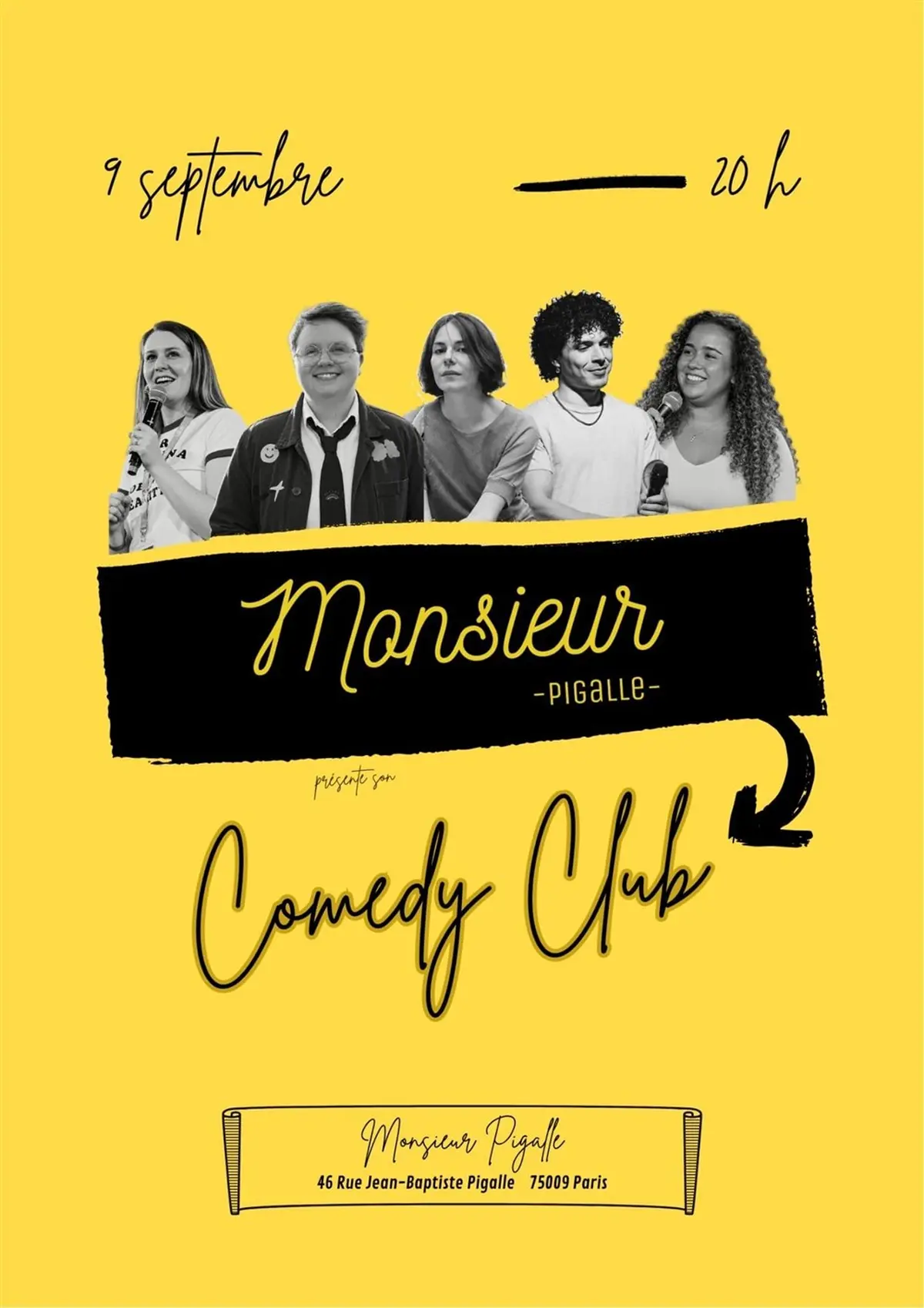 Monsieur Pigalle's Comedy Club