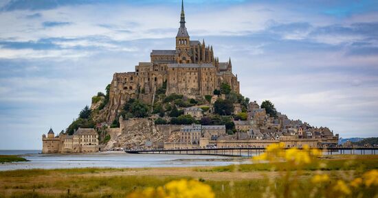 Mont-Saint-Michel & Abbaye : Visite guid&eacute;e d'une journ&eacute;e depuis Bayeux