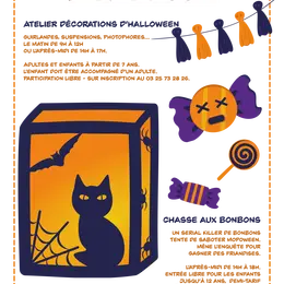 MOPOWEEN – Chasse aux bonbons et atelier de décorations d’halloween à la MOPO