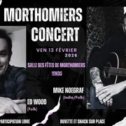 Morthomiers concert : Mike Noegraf & Ed Wood
