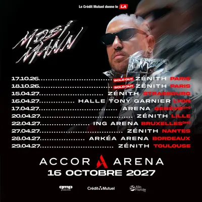 Mosimann annonce une grande tournée en 2027 avec un final à l'Accor Arena