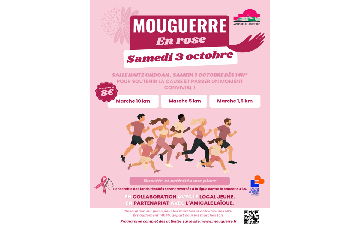 Mouguerre en rose
