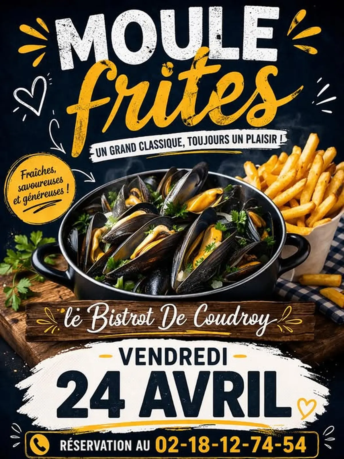 Moules frites
