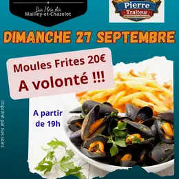 Moules Frites A Volonte