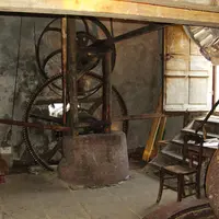 Des machines de moulin encore très authentiques ! DR