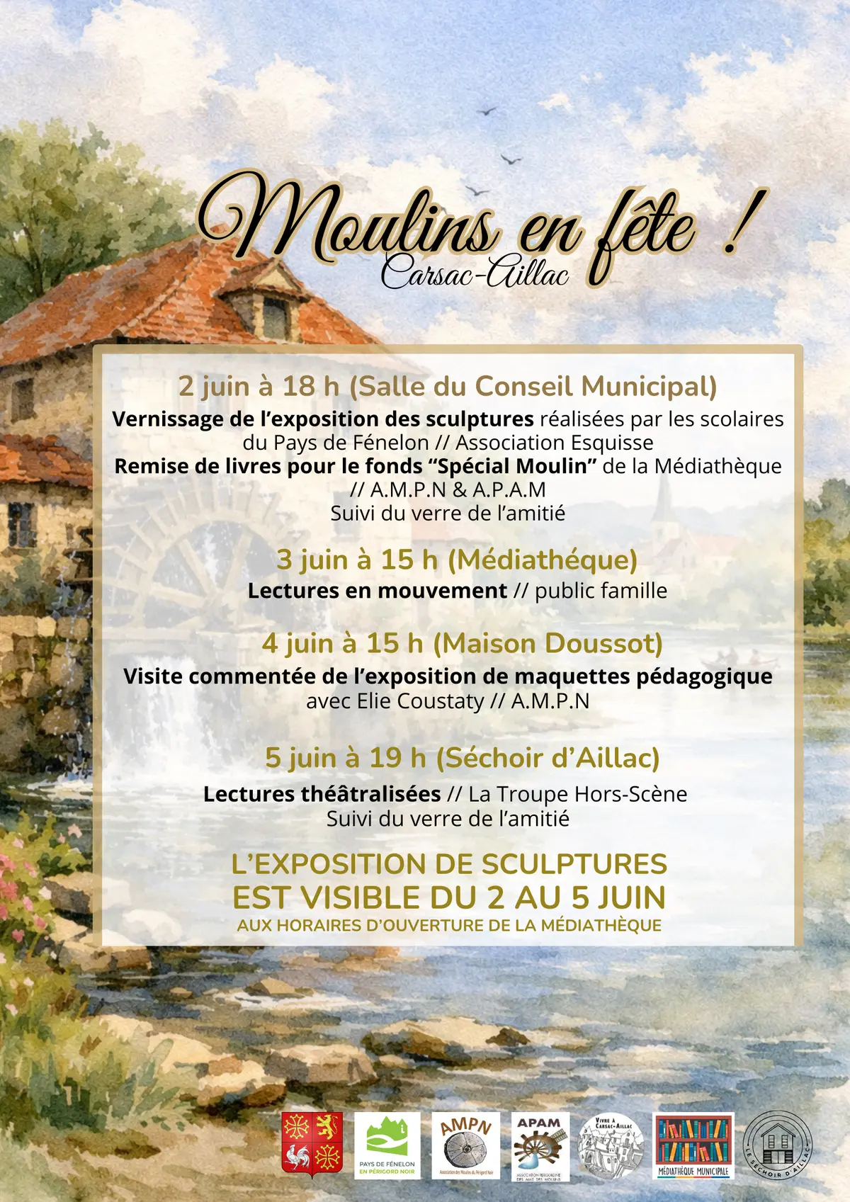 Moulins en fête à Carsac-Aillac