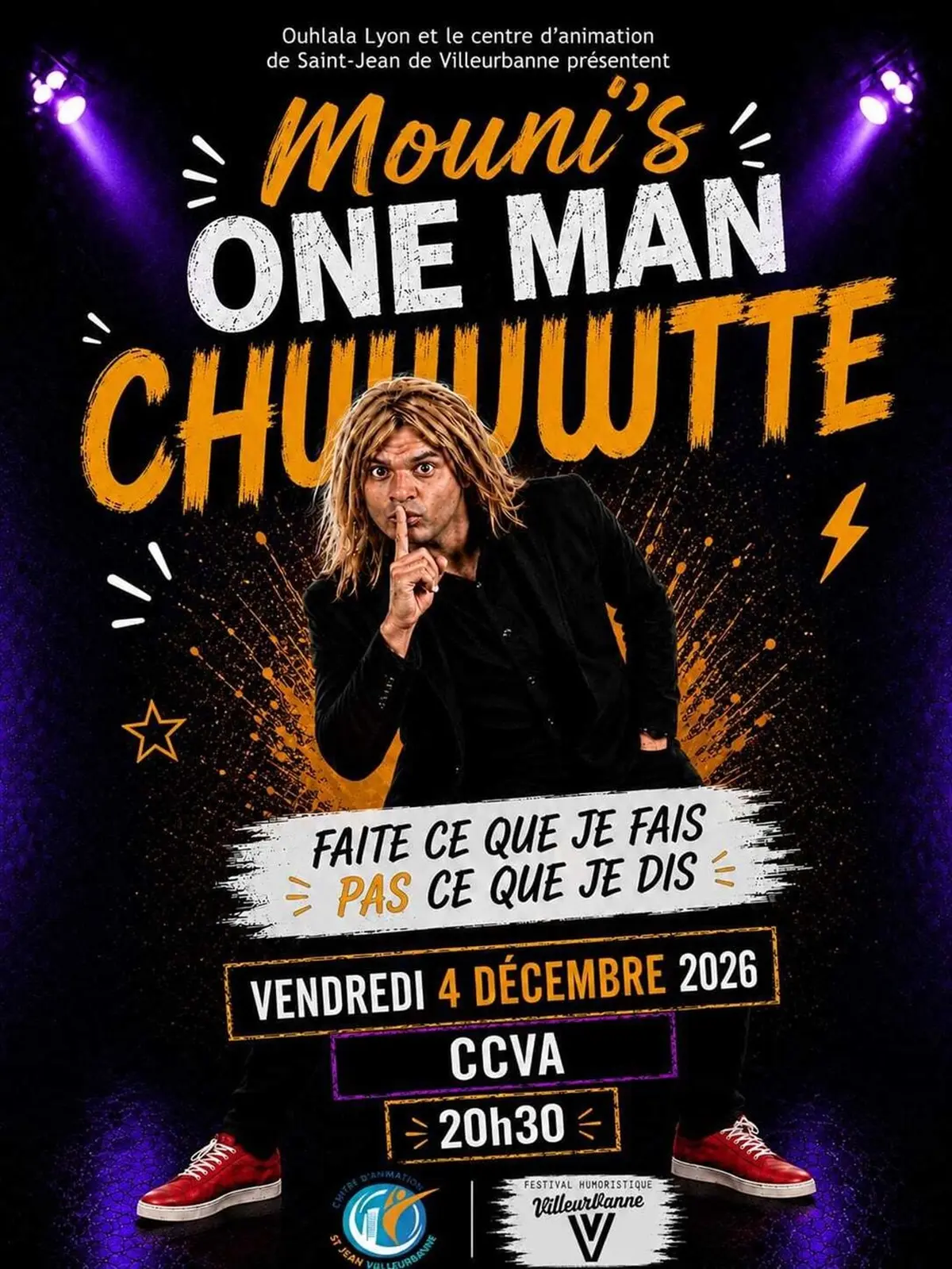 Mouni's dans One Man chuuut
