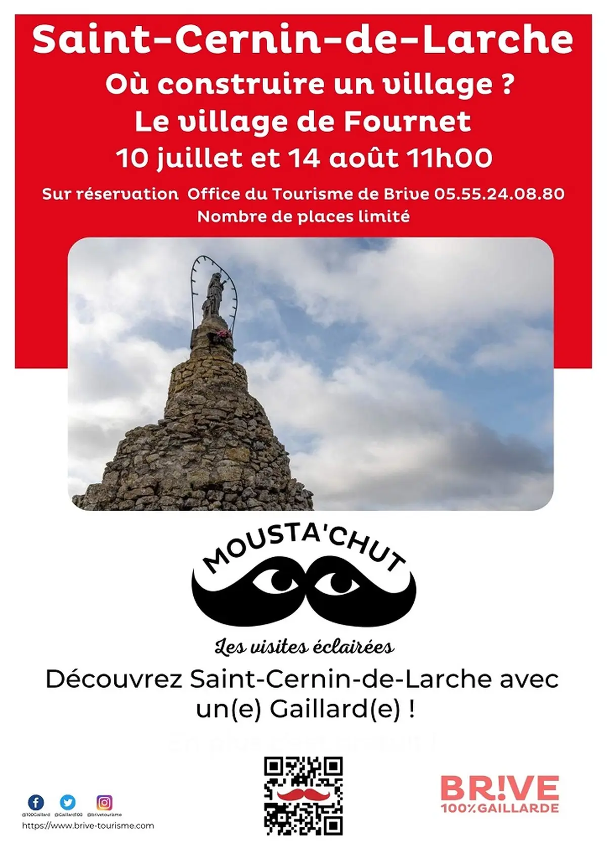MOUSTA'CHUT : Le village de Fournet à St Cernin de Larche