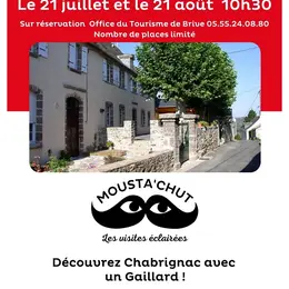 MOUSTA'CHUT : visite de Chabrignac