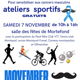 Movember, ateliers sportifs
