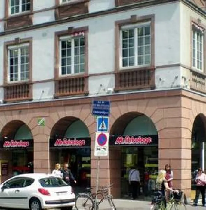 Le magasin Mr Bricolage de Strasbourg est situé au coeur de la ville, près de la place Kléber