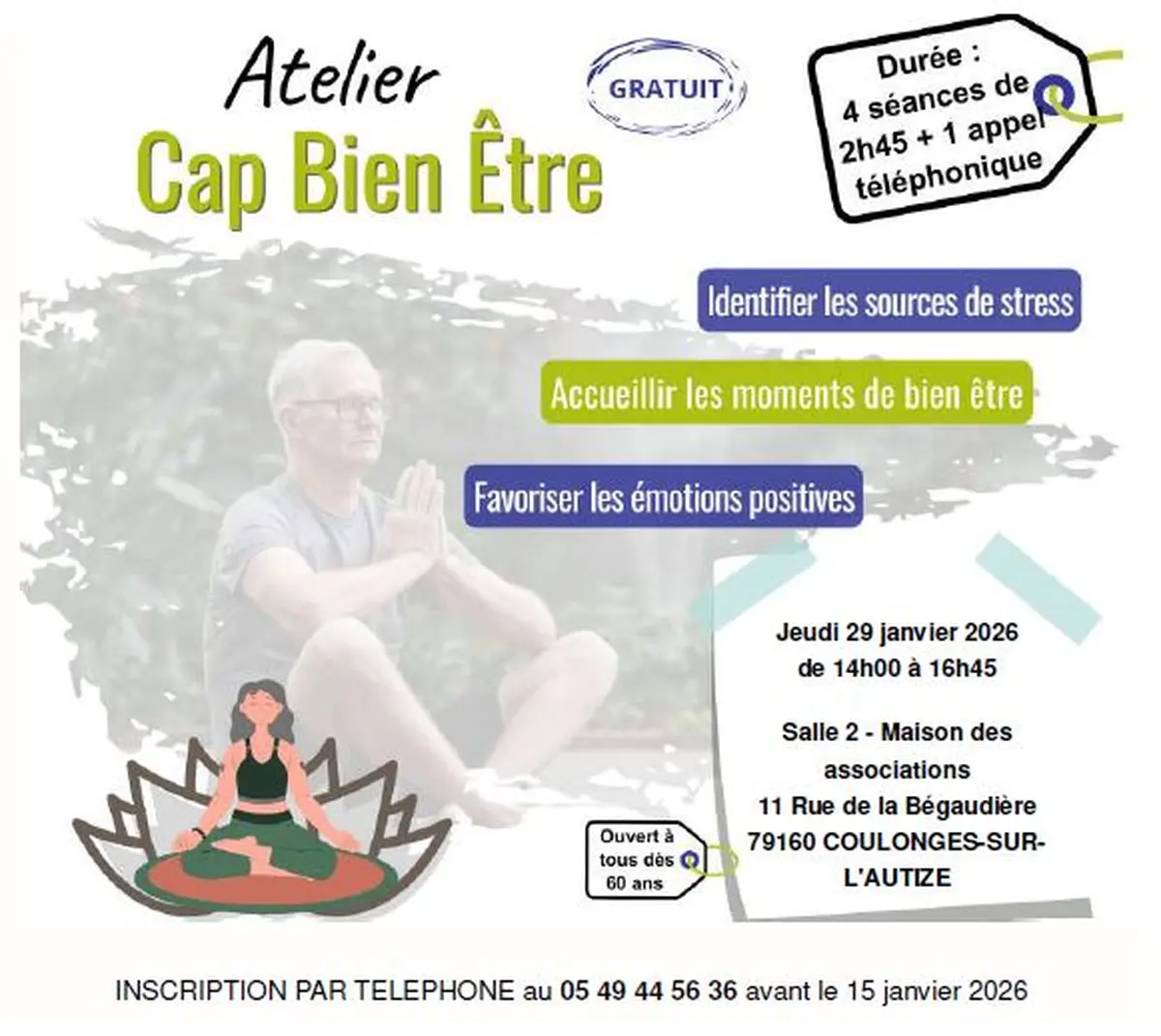 MSA :  Atelier  Cap Bien Etre