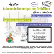 MSA : Ateliers Autonomie Numérique sur ordinateur