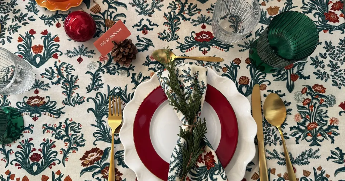 Mulhouse dévoile son étoffe de Noël 2026 : voici le motif qui va habiller la ville cet hiver