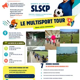 Multisport Tour à Hautefort : une journée sportive pour les enfants