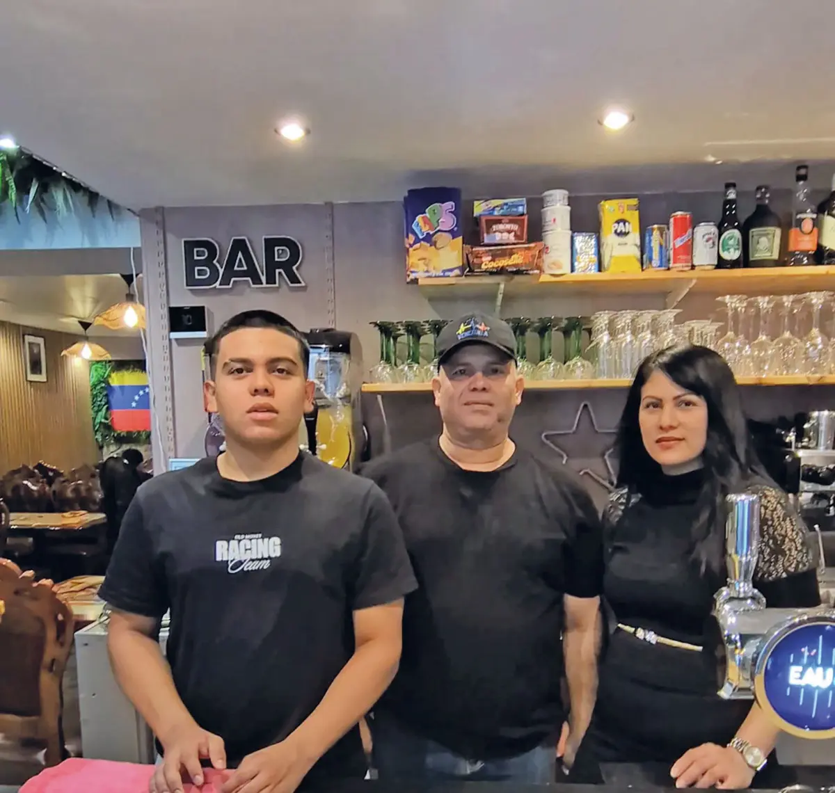 L'équipe du restaurant Mundo Latino