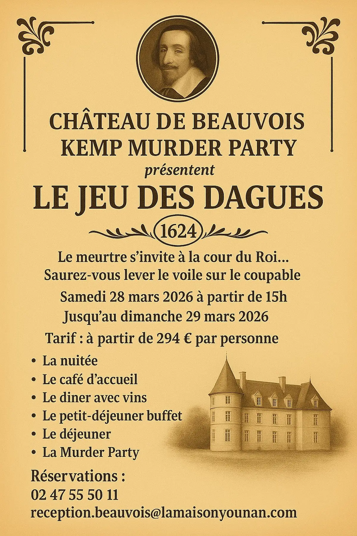 Murder Party - 1624 - Le Jeu des Dagues