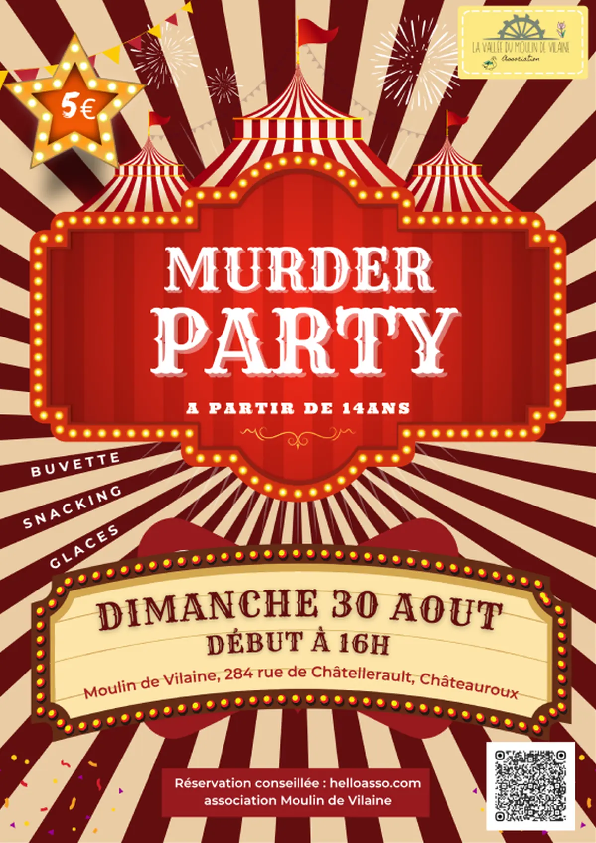 Murder Party au Moulin de Vilaine