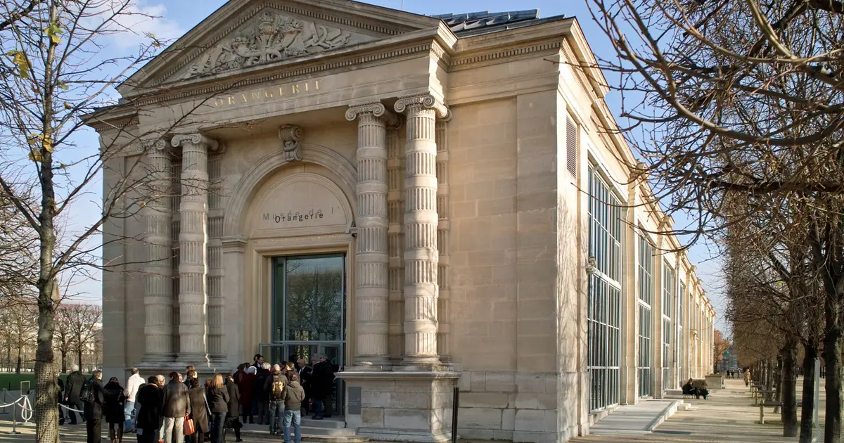 L'entrée du Musée de l’Orangerie
