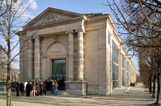 L\'entrée du Musée de l’Orangerie