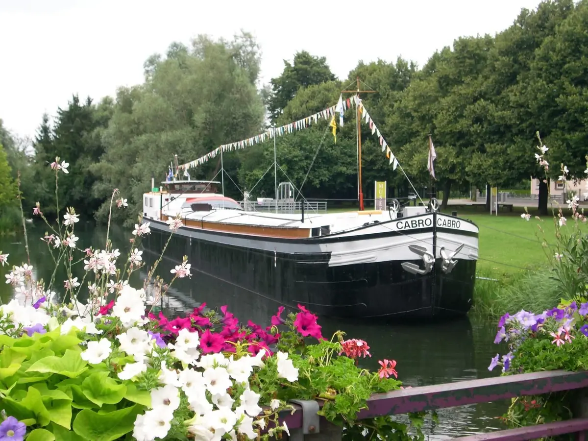 Cabro, la péniche du Musée de la Batellerie d'Offendorf