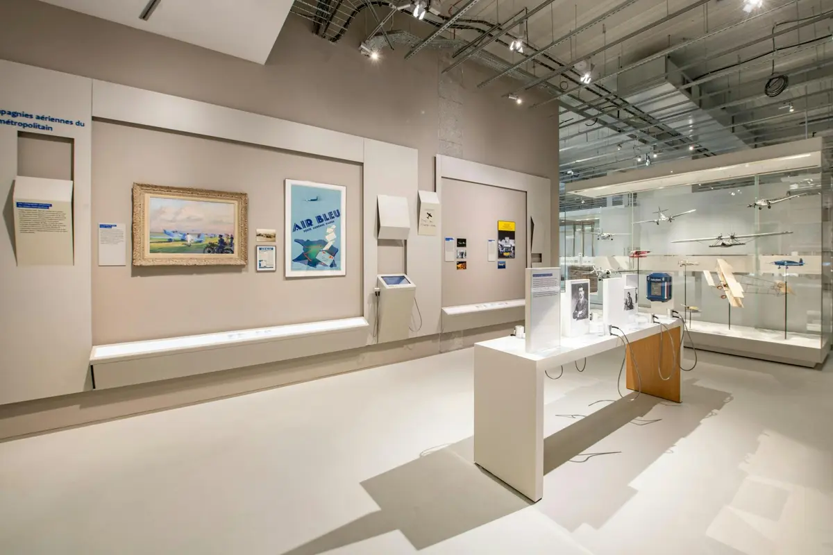 Exposition permanente - Plateau 4ème étage - La Poste Aérienne
