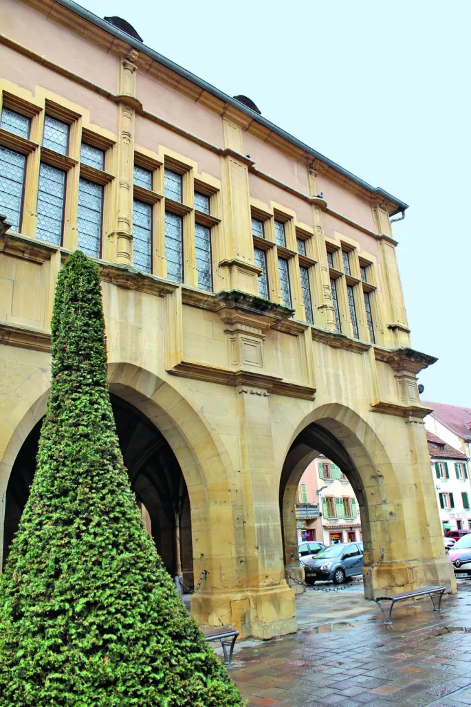 Le musée de la ville d\'Ensisheim, installé dans un palais du XVIème