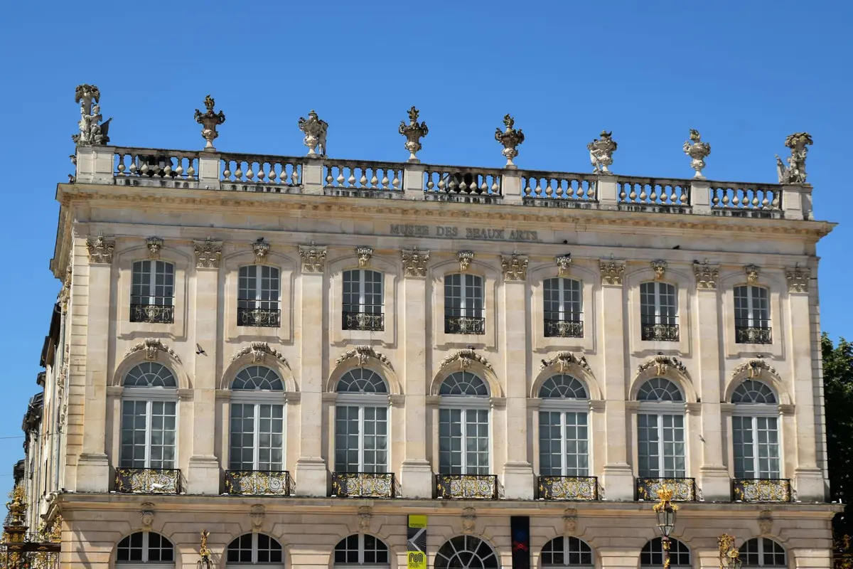 Façade du musée des Beaux-Arts, Place Stanislas