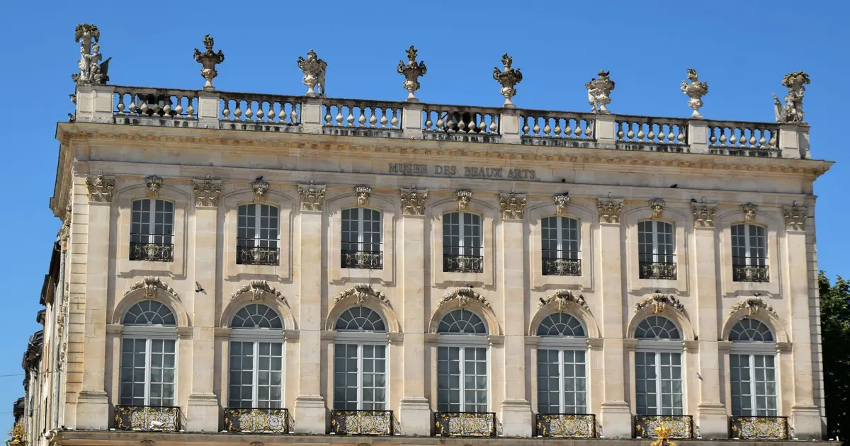 Façade du musée des Beaux-Arts, Place Stanislas